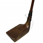 Jean Gassiat "Grand Piano" Large Square Wood Socket Head Putter with Square Grooved Handle