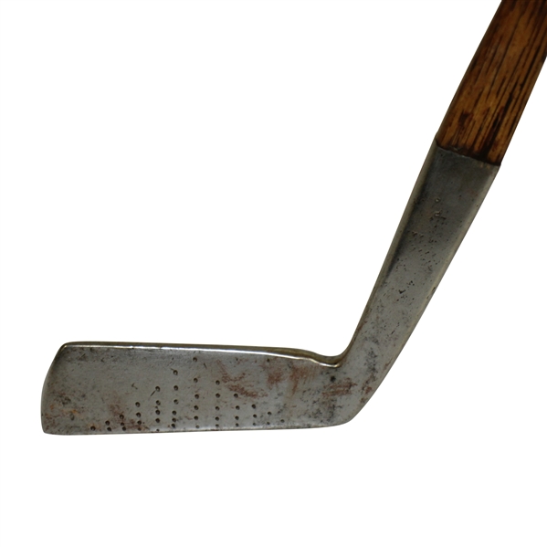 Slazenger New York James Braid 'The Orion' Straight Faced Pyramid Dotted Bladed Putter