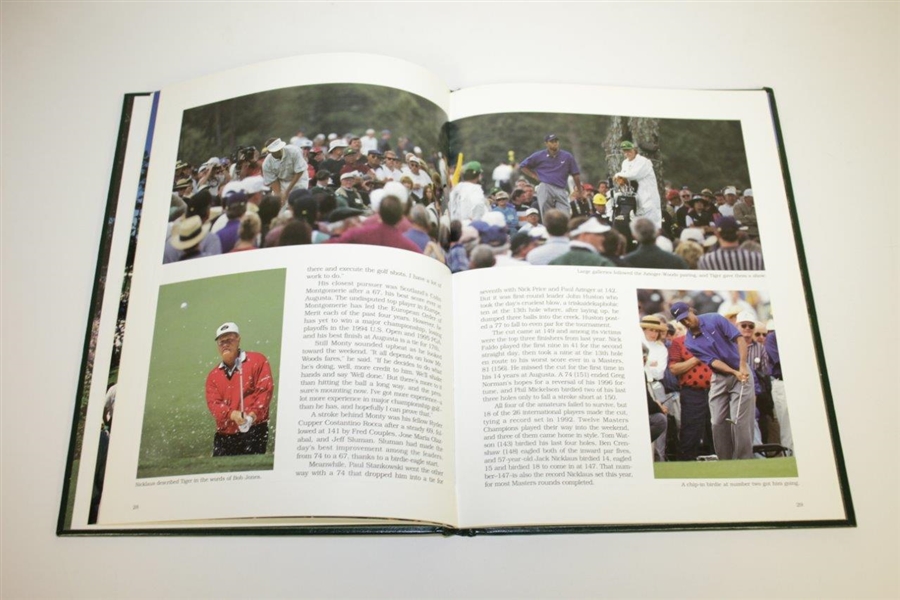 1997 Masters Tournament Annual Book - Tiger Woods' 1st Green Jacket