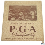 1944 PGA Championship at Manito G&CC Program - Bob Hamilton Winner