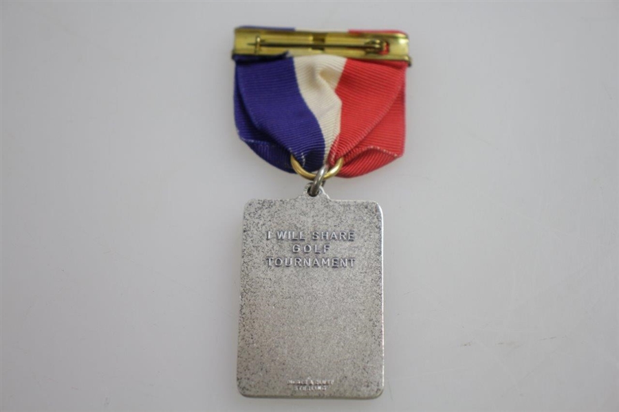 1931 Bobby Jones 'Emergency Unemployment Relief' Sterling Silver Medal with Original Box