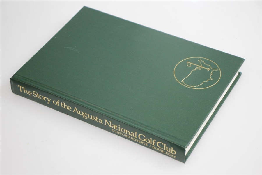 'The Story of Augusta National Golf Club' Book by Clifford Roberts with Slip Case - 1976