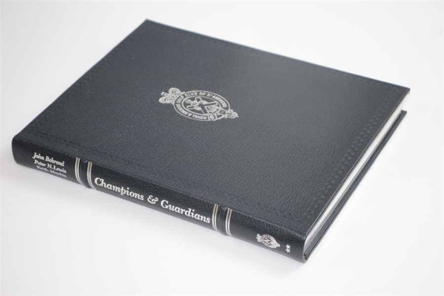 Royal & Ancient Golf Ltd Ed 'Champions and Guardians' Book with Slipcase 89/275 - Signed