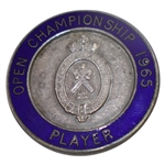 1965 OPEN Championship at Royal Birkdale Contestant Badge - Peter Thomson Winner