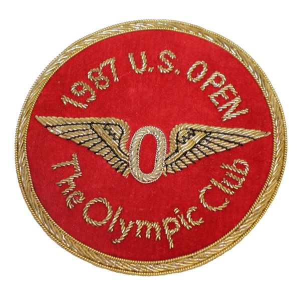 1987 US Open at The Olympic Club Badge - Scott Simpson Winner