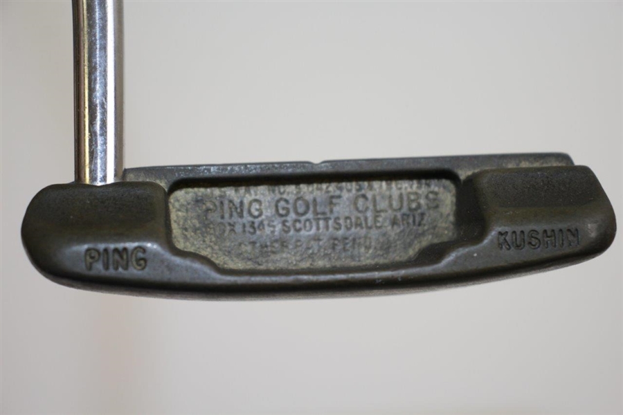 Vintage PING Scottsdale Kushin Putter with S Bend