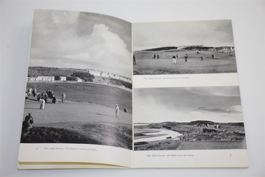 'Turnberry Hotel and its golf courses' Booklet by Henry Longhurst - with Fold Out Map 