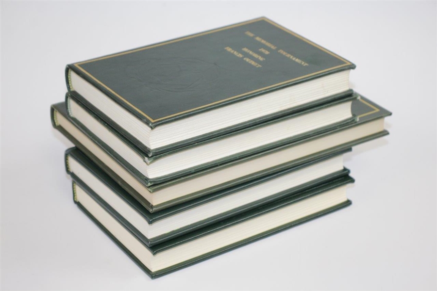 1978-1982 Ltd Ed Memorial Honoring Books - Ouimet, Sarazen, Nelson, Vardon & Collett