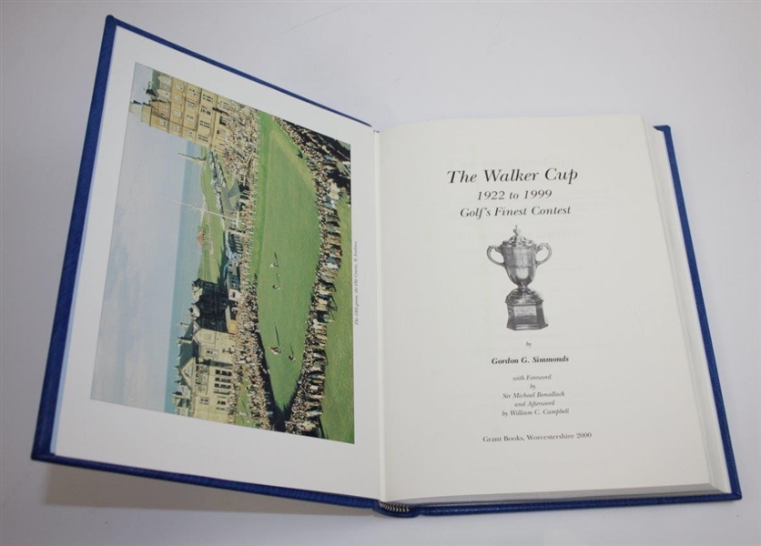 'The Walker Cup 1922-1999 Golf's Finest Contest' Ltd Ed 21/200 Book with Slipcase