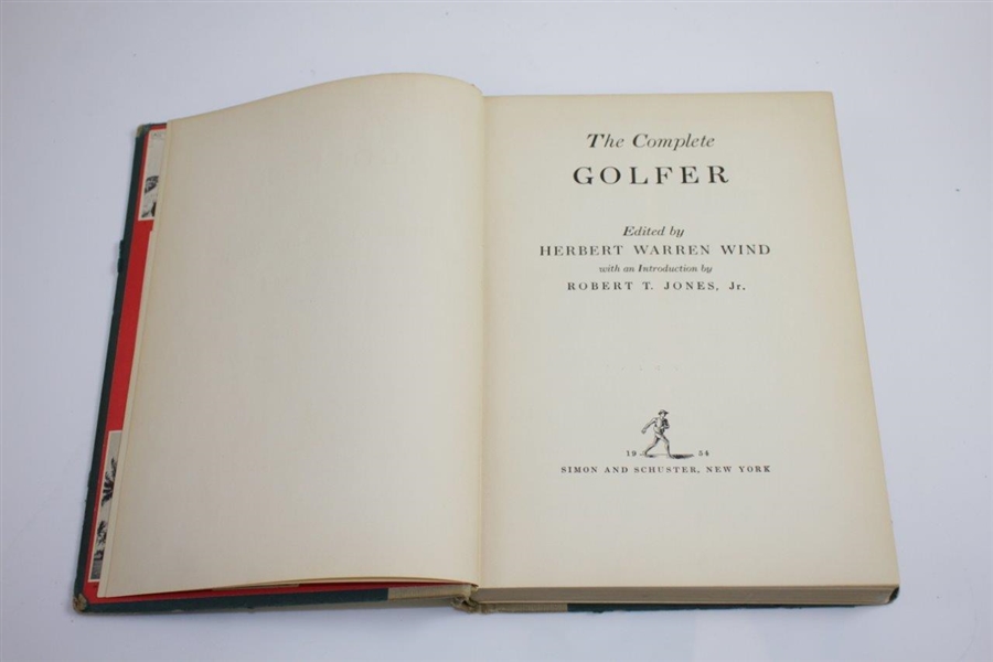 1954 'The Complete Golfer' Book by Herbert Warren Wind