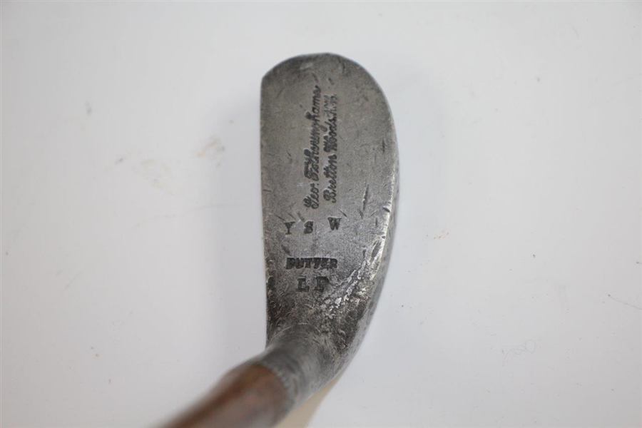 Circa 1910 GL Fotheringham Wooden Shafted Putter