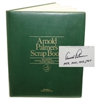 Arnold Palmer signed 1964 Masters Arnold Palmers Scrapbook with YEARS WON JSA ALOA