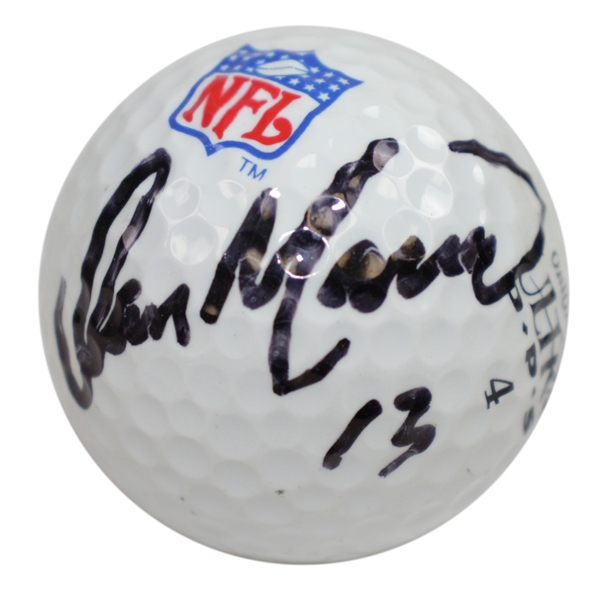 Dan Marino Signed NFL Ultra Logo Golf Ball w/ '13' Insc. JSA ALOA
