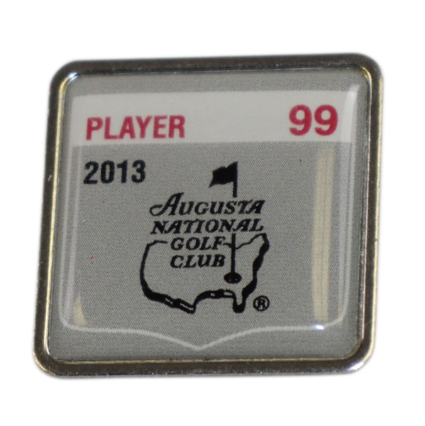 2013 Masters Tournament Contestant Badge #99