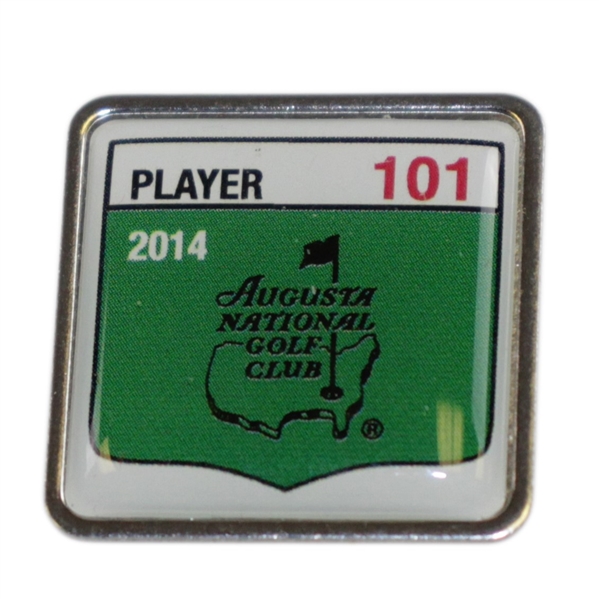2014 Masters Tournament Contestant Badge #101