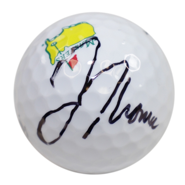 Justin Thomas Signed Masters Logo Golf Ball JSA #V16524