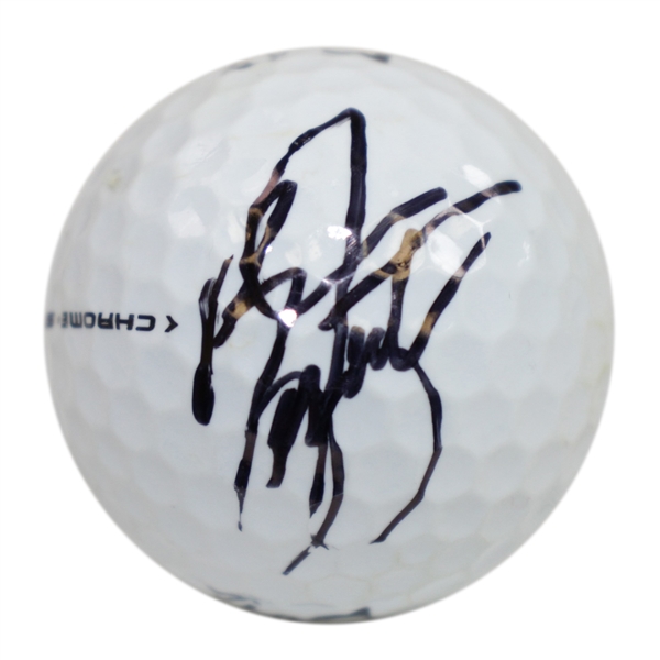 Rickie Fowler Signed Masters Logo Golf Ball JSA #V16284