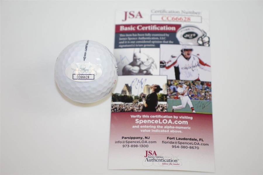 Danny Willett Signed Masters Logo Golf Ball JSA #CC66628