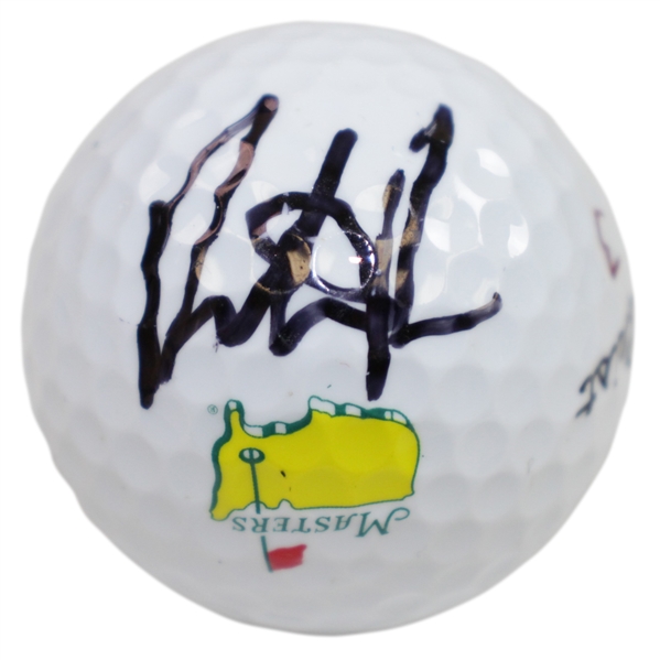 Patrick Reed Signed Masters Logo Golf Ball JSA #V43147