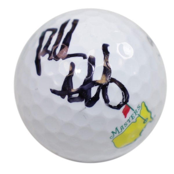Bubba Watson Signed Masters Logo Golf Ball JSA #AA69547