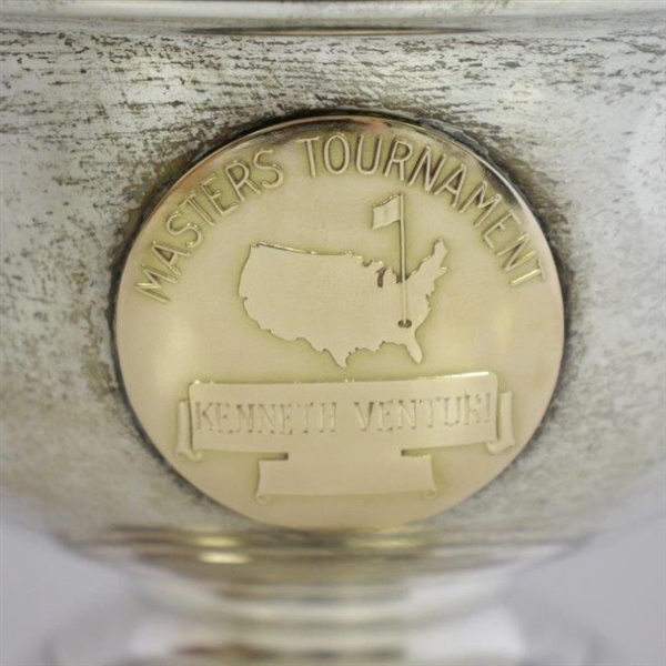 Ken Venturi's 1956 Masters Tournament Sterling Silver Low Amateur Trophy Cup