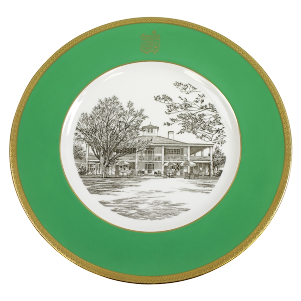 Augusta National Clubhouse Wedgwood Bone China Ltd Ed Plate #396 - Gifted to Ken Venturi