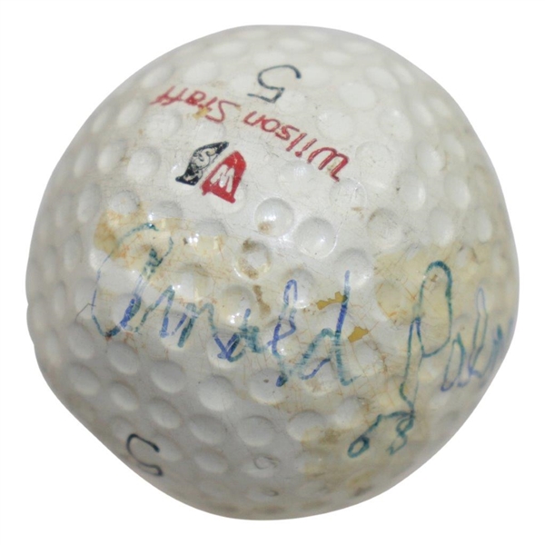 Arnold Palmer Signed Personal Match Used & Dated '58 Wilson Staff Golf Ball FULL JSA #BB58257