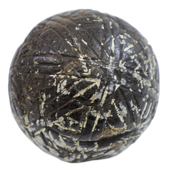 Circa 1870 Henley Union Jack Flag Golf Ball - Very Scarce