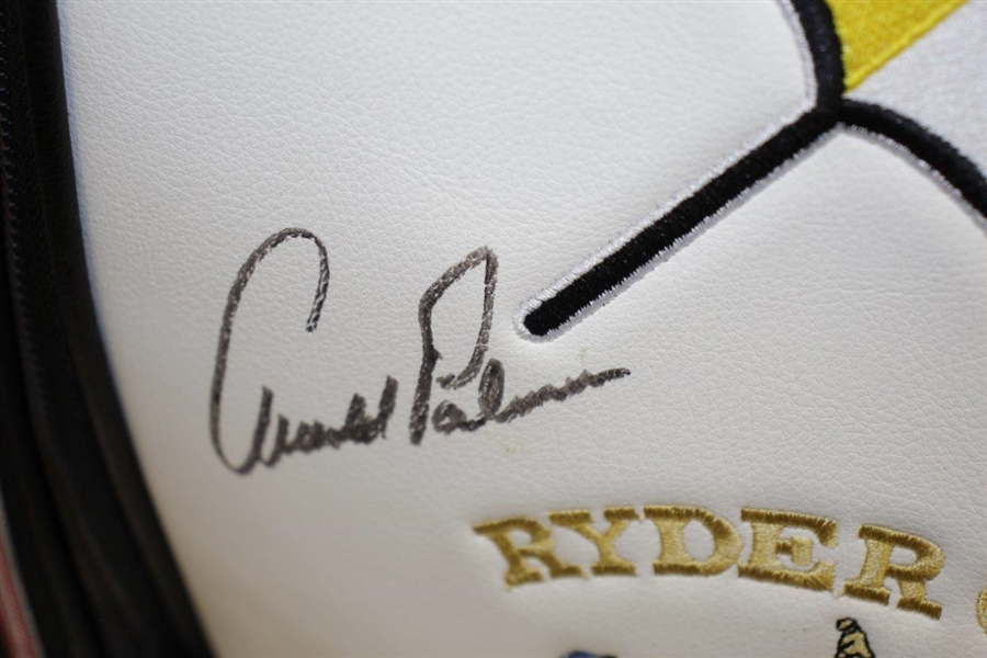 Arnold Palmer Signed Callaway Arnold Palmer Ryder Cup Captain Full Size Golf Bag JSA ALOA