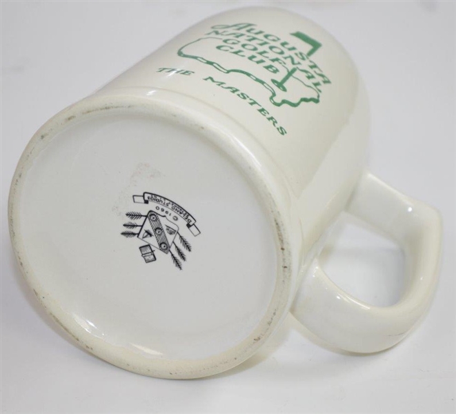 1960 Augusta National Golf Club 'The Masters' Tournament Ceramic Mug by Delano