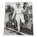Bobby Jones 1942 Arrives for Air Force Duty Original ACME Wire Photo