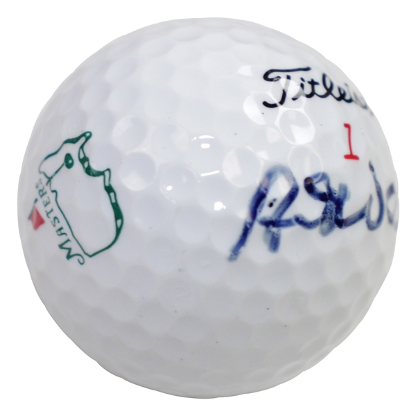 Art Wall Signed Masters Titleist 1 Logo Golf Ball - 1959 Masters Champion JSA ALOA