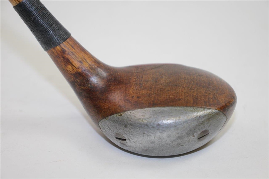 MacGregor Dayton O. Pat. Pend 1919 Fancy Face Wood with Ivory Inserts - Shaft Stamp