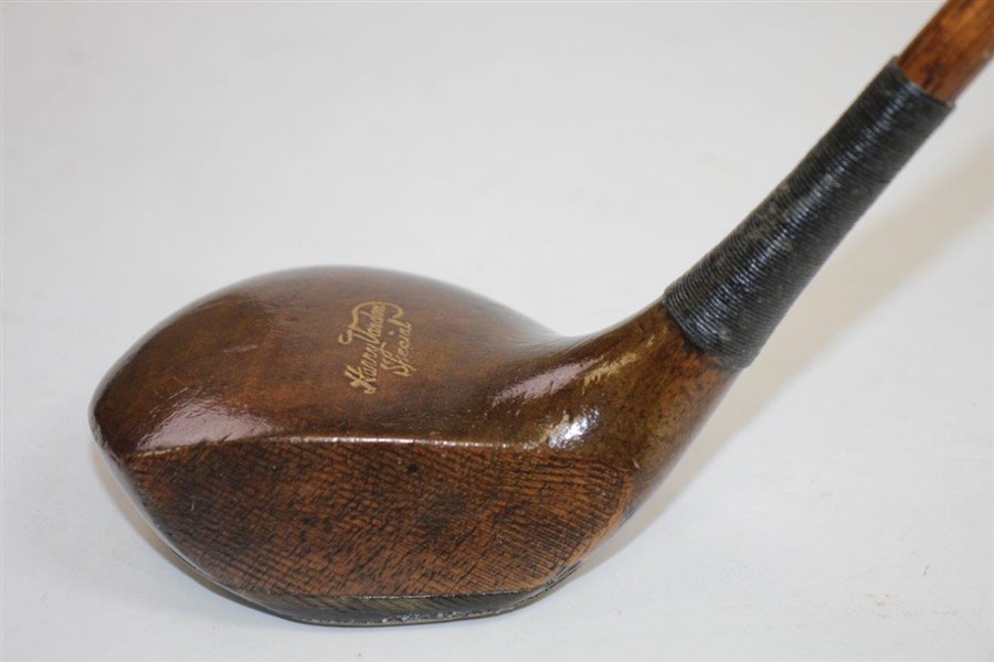 Circa 1900-1903 Spalding Harry Vardon Special Wood Driver with Special Shaft Stamp