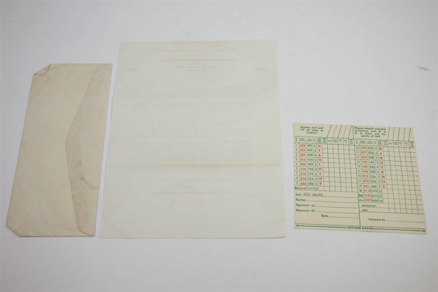 1951 PGA Championship at Oakmont Program, Pairing Sheets, Scorecard, & Guest Badges - Rod Munday Collection