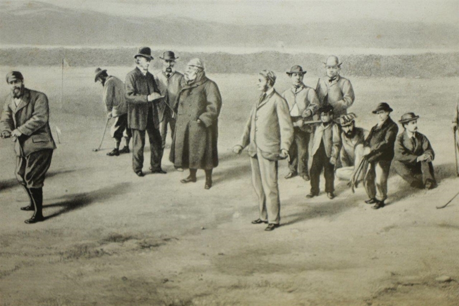 First Tee Westward Ho Print by F.P. Hopkins - Reproduction