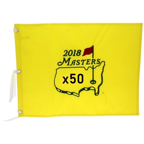 Fifty 2018 Masters Tournament Official Embroidered Flags (50)