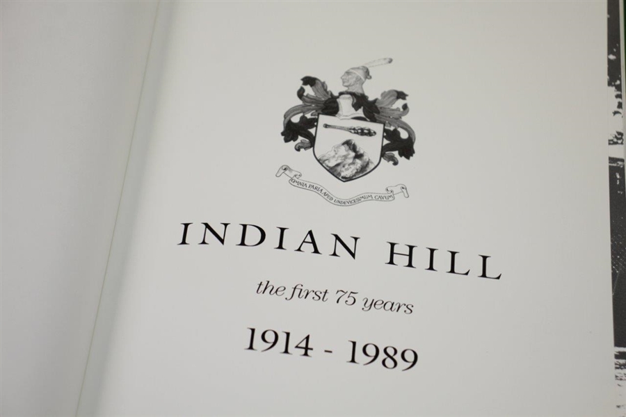 Prairie Dunes, Western Gailes, Royal Birkdale, Indian Hill, & The Tacoma C&GC Club History Books