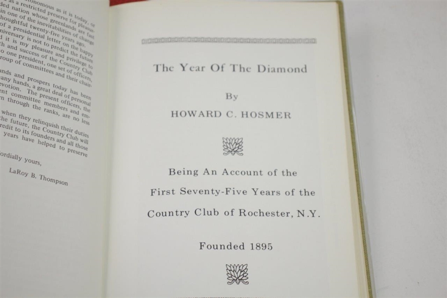 Cork GC, Year of the Diamond, Worcestershire GC, Aldeburgh GC, & Shinnecock Hills Club History Books 