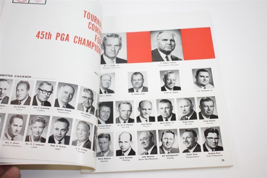 1963 PGA Championship at DAC Country Club - Jack Nicklaus Winner - Excellent Condition