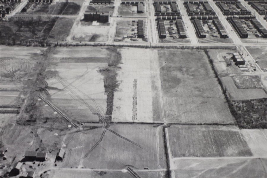 1931 Aerial Photo by Curtiss Flying Service - Close-Up of Greens 6,7,9,10,11, & 15 - Wendell Miller Collection