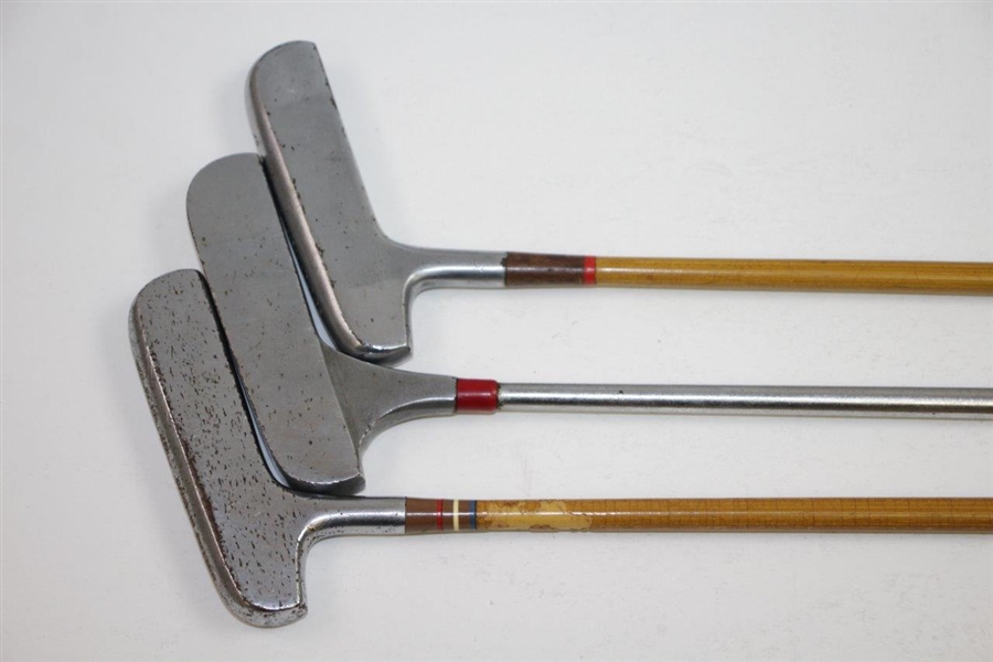 Three A.G. Spalding & Bros. Cash-In Putters
