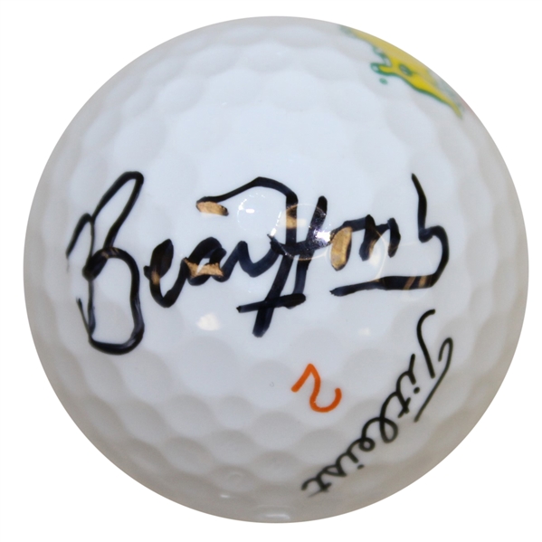 Beau Hossler Signed Masters Logo Golf Ball JSA ALOA