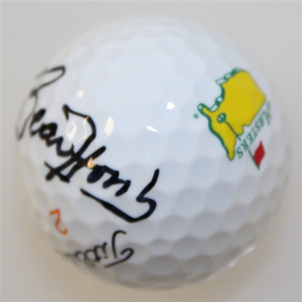 Beau Hossler Signed Masters Logo Golf Ball JSA ALOA