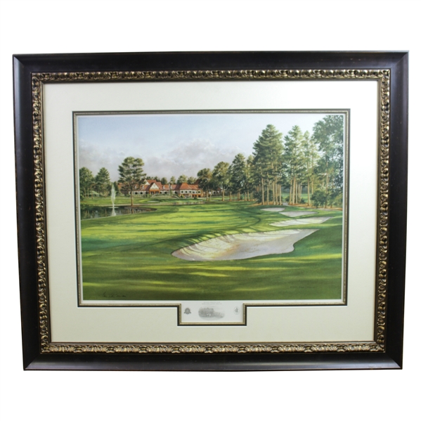 Atlanta Athletic Club Highland Course #18 Print #106/850 Signed by Artist Steve Lotus with '2001' PGA