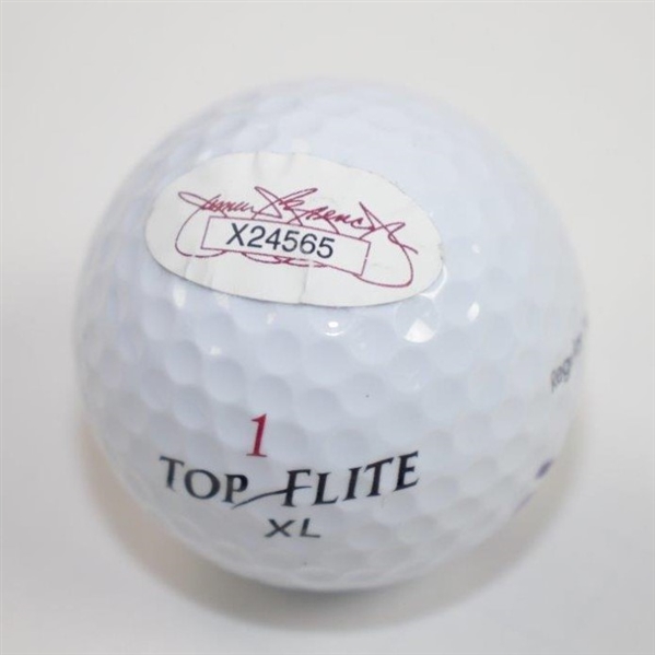 Gerald Ford Signed Top-Flite XL 1 Logo Golf Ball JSA FULL #X24565