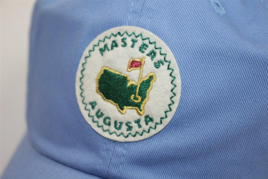 Masters 'Augusta' Lt Blue Circle Patch Adjustable American Needle Hat - Unused