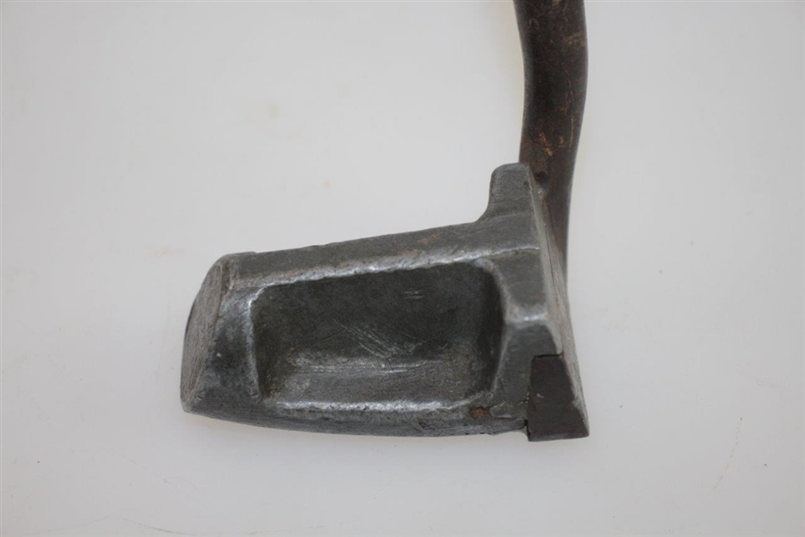 Unique Mallet Style Dual-Metal Head Unmarked Patent Putter - 34