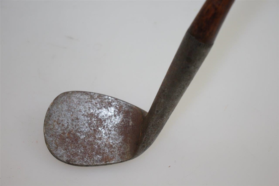 Circa 1900 Forth Rubber Co. Edinburgh Rut Iron with St. Andrews Bend
