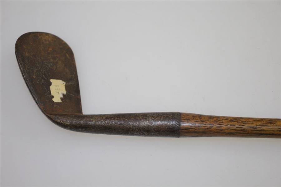 Circa 1880 Smooth Face Iron with Illegible Head Stamp - 38 3/4